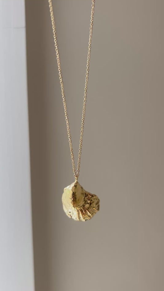 The World is Your Oyster Pendant Necklace
